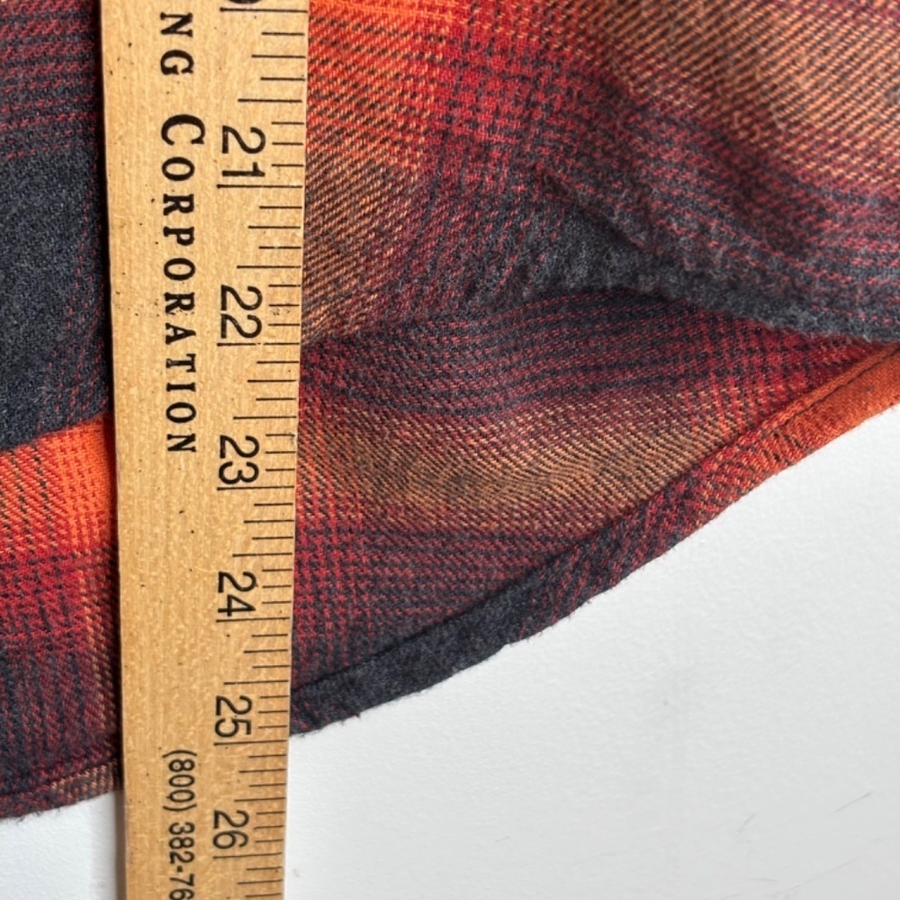 Old Navy The Boyfriend Flannel Shirt S Swiftie Evermore Grunge Fall Cozy Classic - Picture 5 of 8